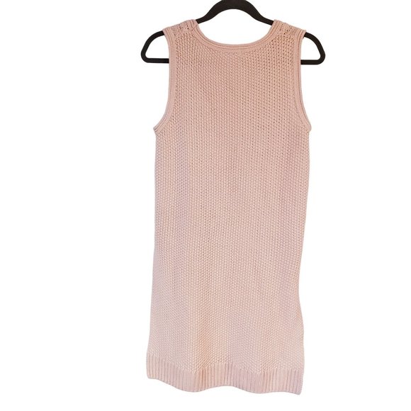 Venus Knit tunic size Medium hi lo chunky knit ballerina pink - Picture 2 of 7